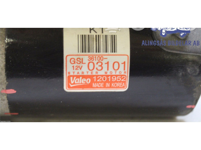 Стартер KIA Rio 2012 - 2016 года 3610003101, 3610003101