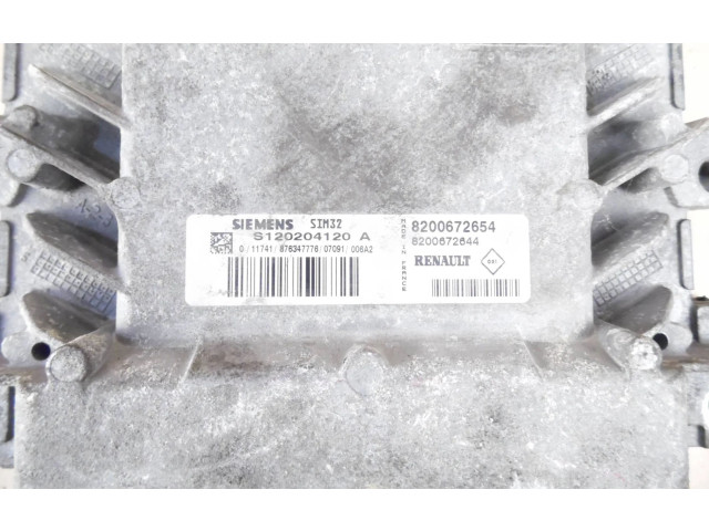 Řídící jednotka 8200672654, 8200672644 Renault Thalia I 2008
