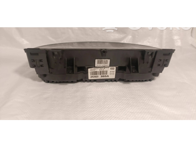 Панель приборов 2K0920865A, 1119017159   Volkswagen Caddy       