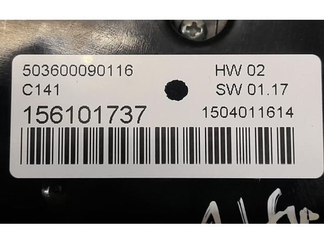 Блок управления климат-контролем 156101737, 156101737 Alfa Romeo Giulietta