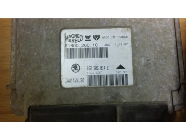 Блок управления двигателя 032906014E, 6160026010   Skoda Octavia Mk1 (1U)