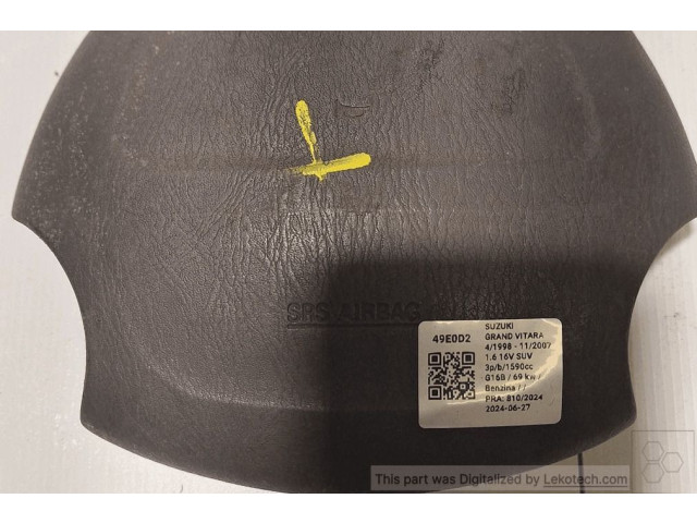 Подушка безопасности водителя 4815065D10T01   Suzuki Grand Vitara I