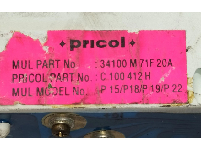 Спидометр (приборный щиток) 34100M71F20A Suzuki Alto