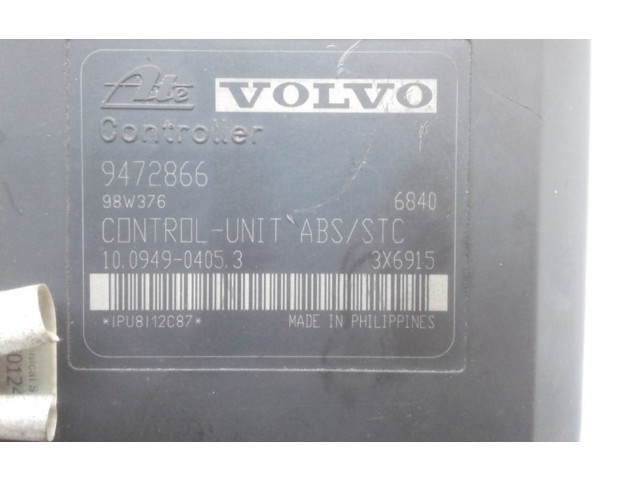 Блок АБС 9472865 Volvo S80 1999 - 2003 года