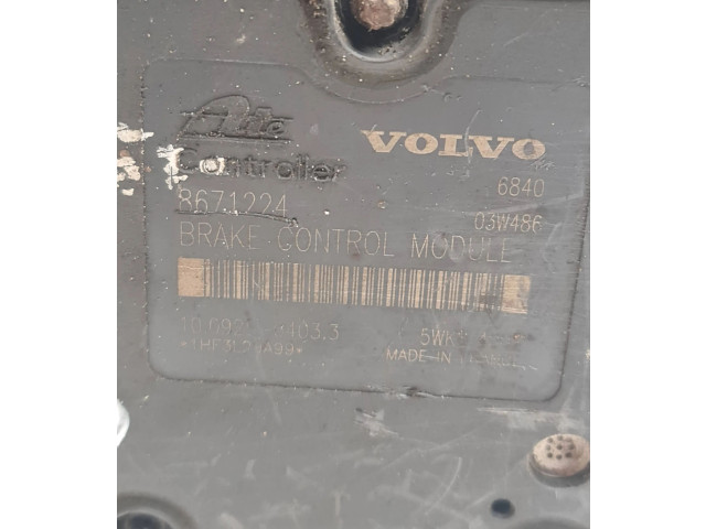 Блок АБС 8671224, 03W486 Volvo XC90 2003 - 2006 года