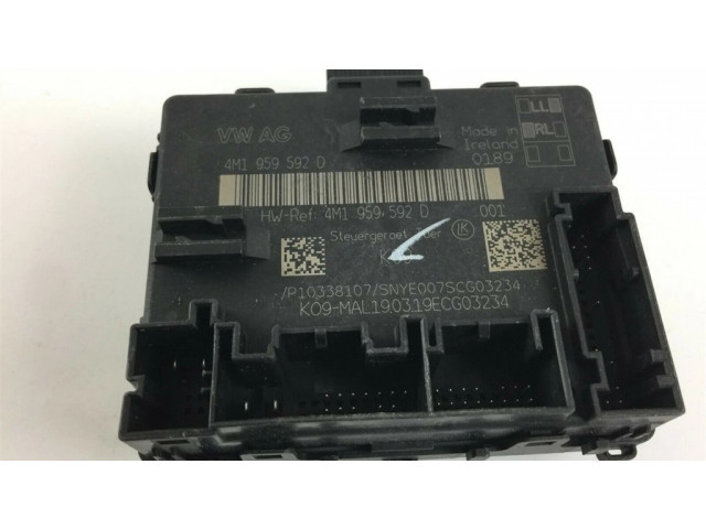 Блок управления 4M1959592D, Z3163   Volkswagen Touareg I