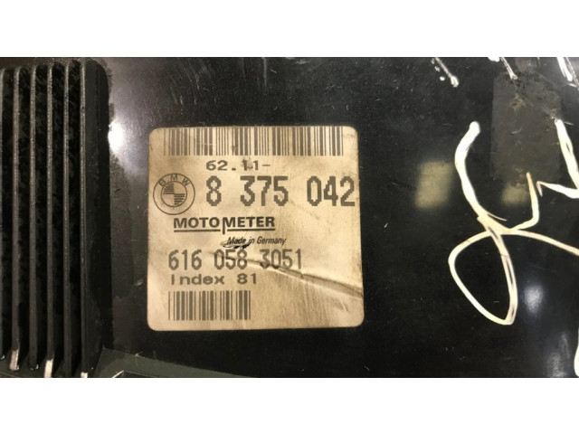 Přístrojová deska BMW 3 E36 1993 62118375042, 6160583051