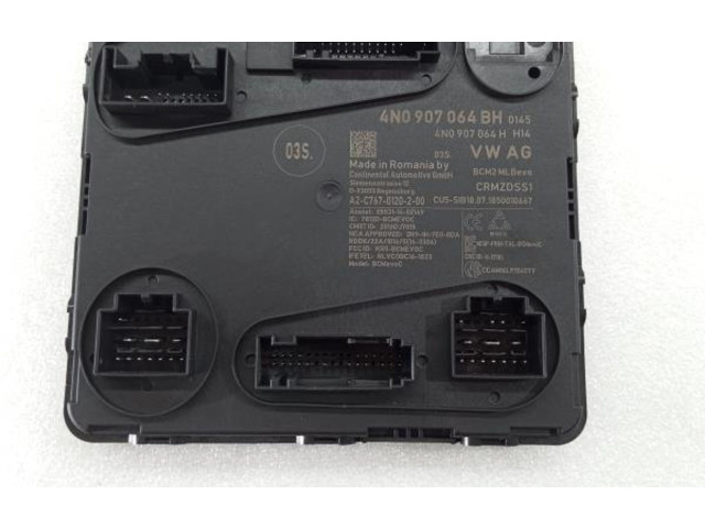 Блок комфорта 4N0907064BH, 4N0907064   Audi A6 S6 C8 4K   