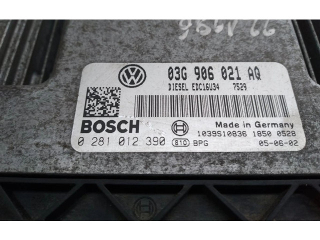 Řídící jednotka 03G906021AQ Volkswagen Caddy