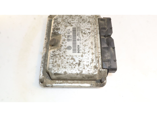 Блок управления двигателем Блок управления 0281011077 Skoda Octavia Mk1 (1U)