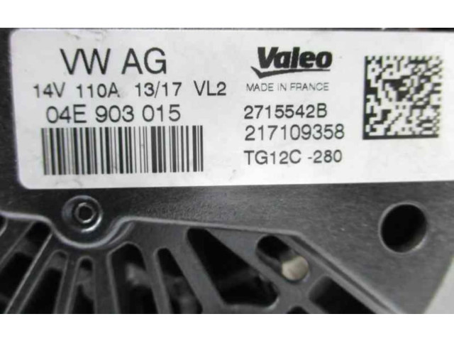 Генератор 04E903015 Volkswagen Golf VII