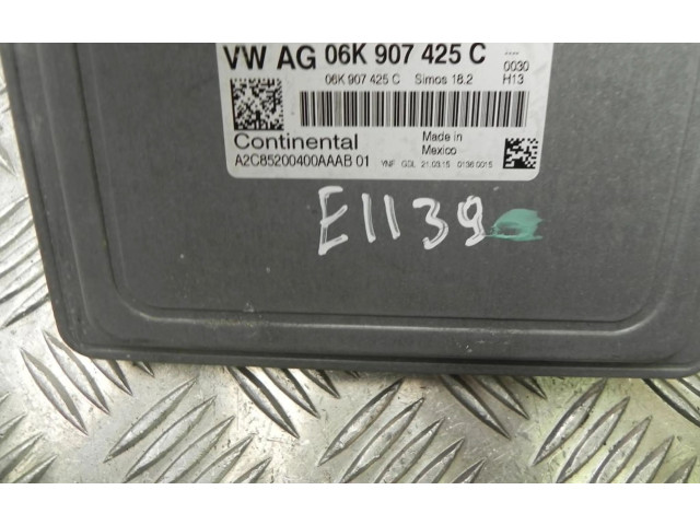Блок управления двигателя 06K907425C, E1139   Volkswagen Jetta VI