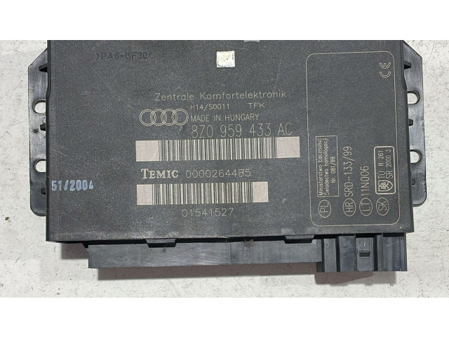 Блок комфорта 8Z0959433AC, 8Z0959433AC Audi A2