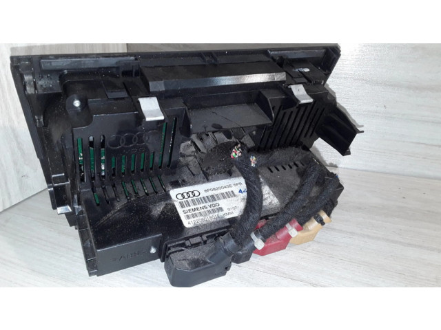 Блок управления климат-контролем 8P0820043E Audi A3 S3 A3 Sportback 8P