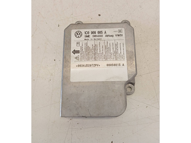 Блок подушек безопасности 1C0909605A, 5WK43122   Volkswagen Transporter - Caravelle T5