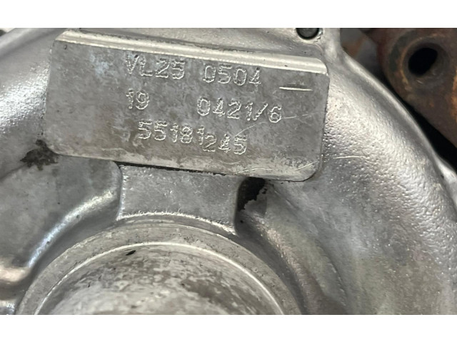 Turbodmychadlo Турбина 55181245, 188A2000 Fiat Strada