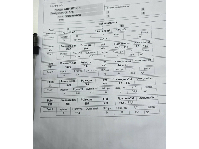 Форсунка 31272690, 101221    Volvo V70   