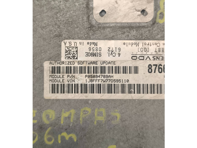 Motorsteuergerät/-modul 5WY7887, 6T81 Jeep Compass