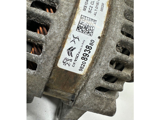 Генератор 9820893880, MS1042119   Peugeot Partner III      