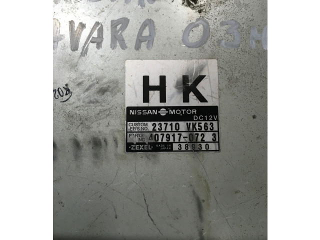 Řídící jednotka 23710VK563, 4079170723 Nissan Navara D22 2003