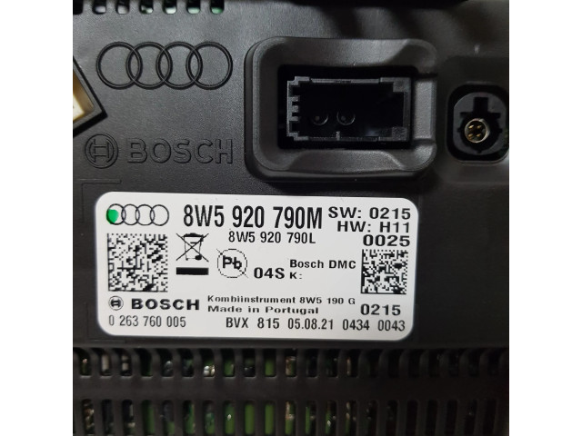 Панель приборов 8W5920790M, 8W5920790L Audi A4 S4 B9 8W