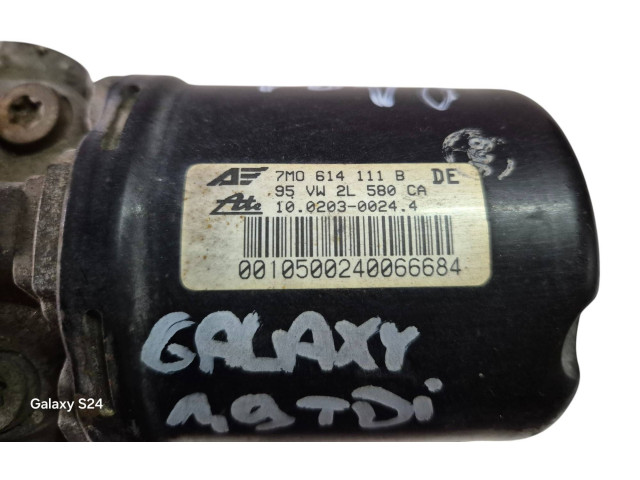 Блок АБС 7M0614111B, 95VW2L580CA Ford Galaxy 1995 - 2000 года