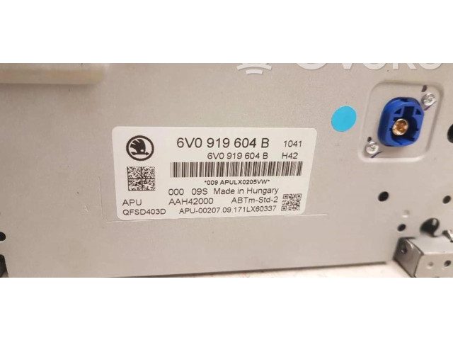 Дисплей 6V0919604B Skoda Fabia Mk3 (NJ)