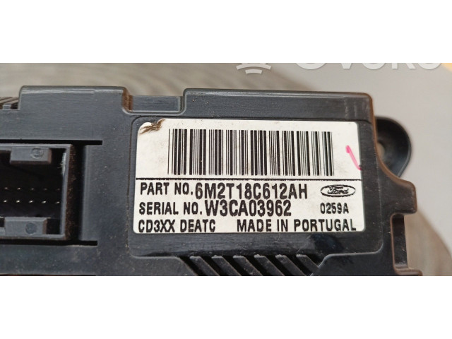 Блок управления климат-контролем 6M2T18C612AH Ford S-MAX