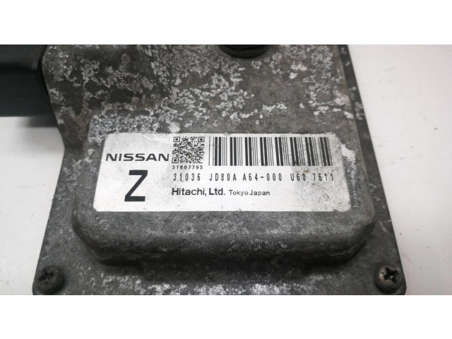 Блок управления двигателя JD80AA64000 Nissan X-Trail T31