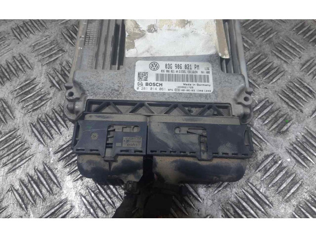 Блок управления двигателем Блок управления 03G906021PM Volkswagen Jetta V