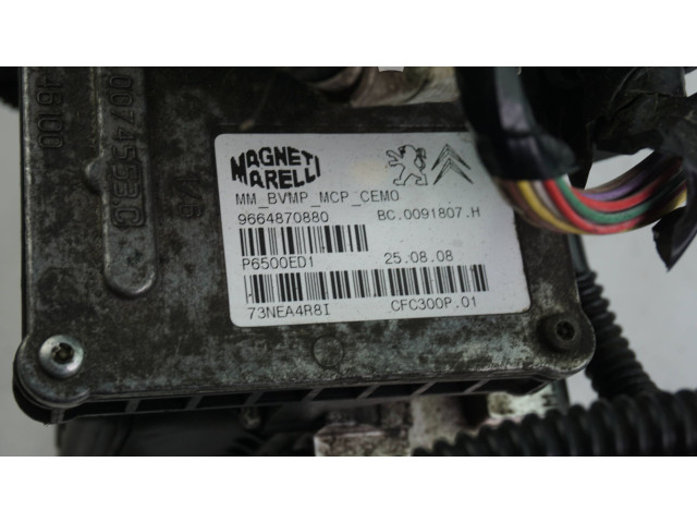 Блок управления коробкой передач 9664870880 Citroen C4 I