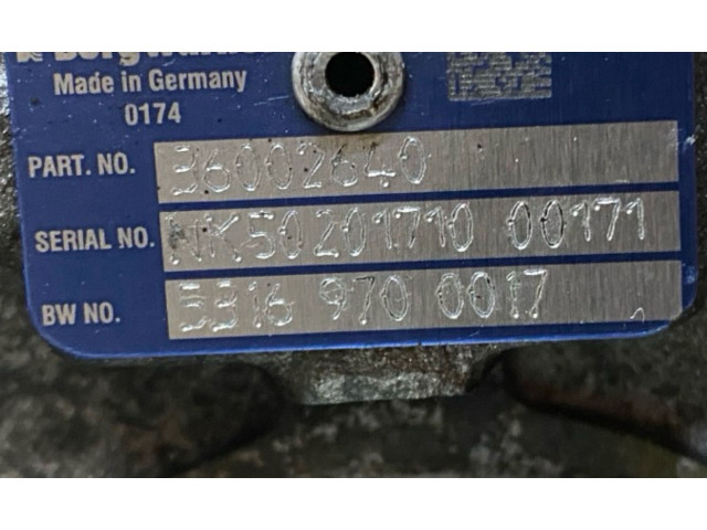 Турбина Volvo S60 36002664, 31293086