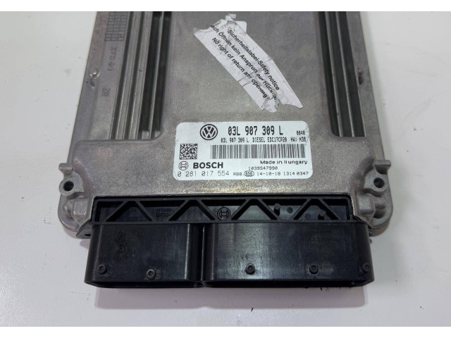 Řídící jednotka 03L907309L, 0281017554 Volkswagen Multivan T6 2016