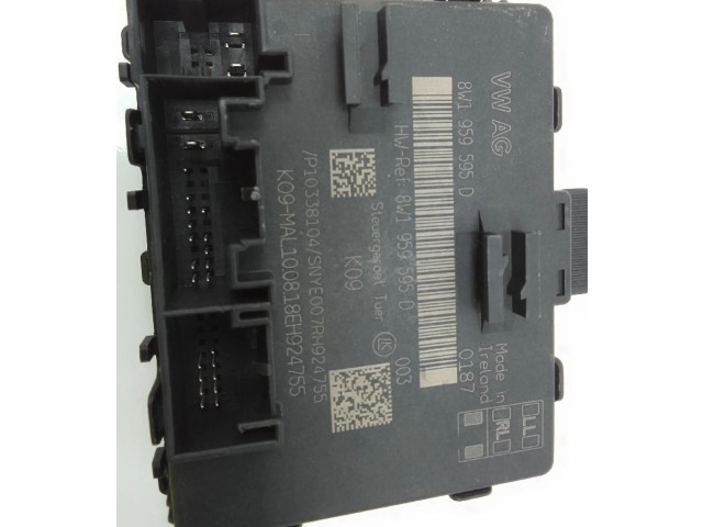 Блок управления 8W1959595D Audi A3 8Y