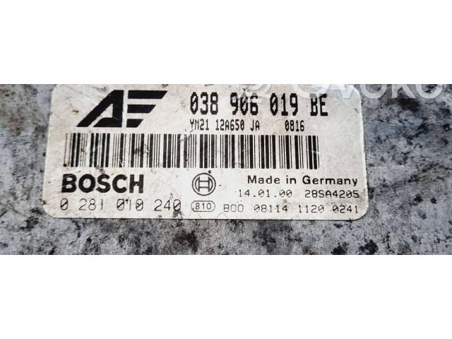 Комплект блоков управления 038906019BE, YM2112A650JA   Ford Galaxy