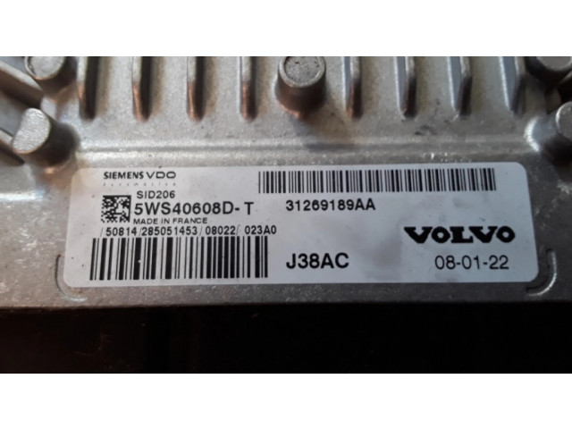 Блок управления двигателя 31269189AA   Volvo S80
