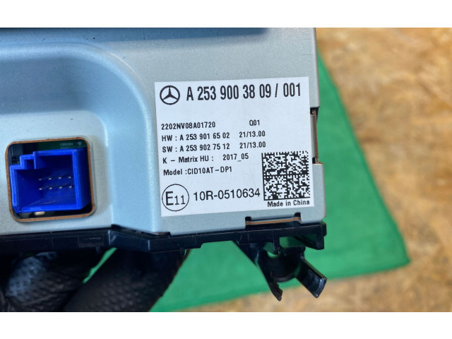 Дисплей    A2539003809   Mercedes-Benz GLC X253 C253