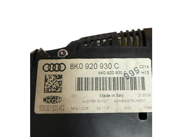 Панель приборов 8K0920930C, 503001523402 Audi A4 Allroad