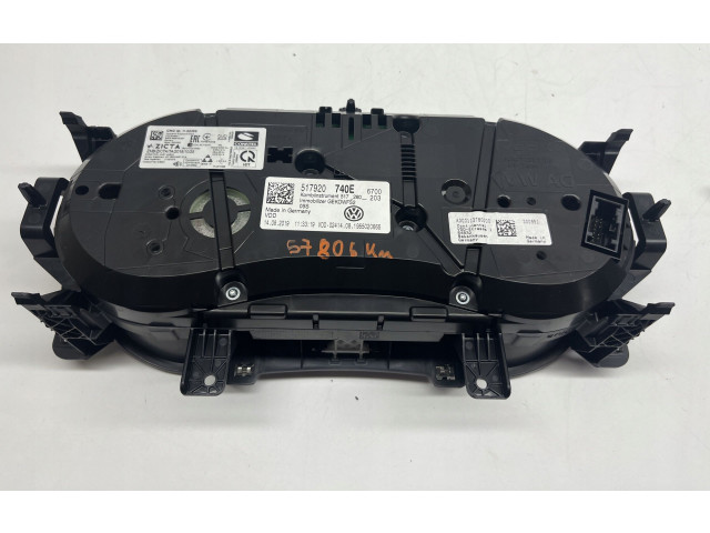 Панель приборов 517920740E, 57806KM Volkswagen Golf Sportsvan