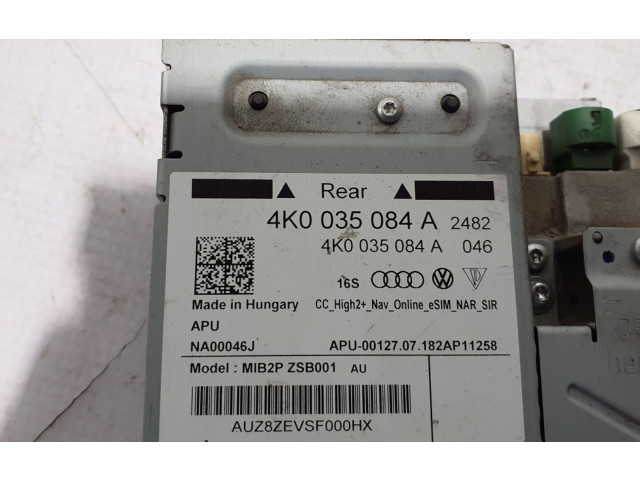 Радио/ проигрыватель CD/DVD / навигация    4K0035084A   Audi Q8