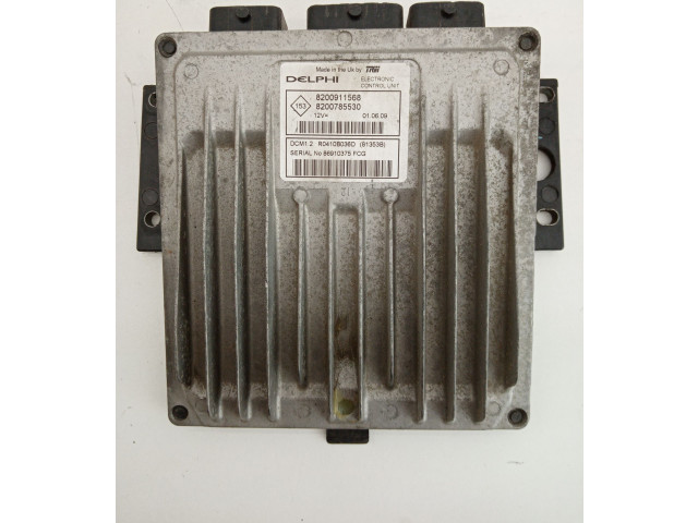 Блок управления двигателя 8200911568, 8200758530 Dacia Logan I