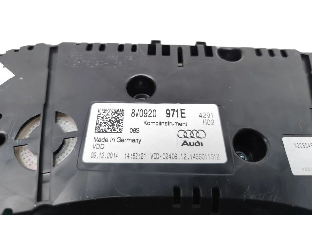 Панель приборов 8V0920971E   Audi A3 S3 8V       