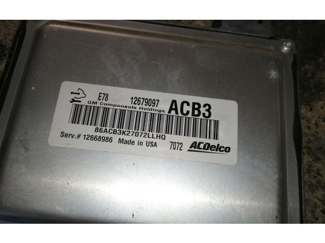 Блок управления двигателя 12685776, 12668986   Opel Mokka X