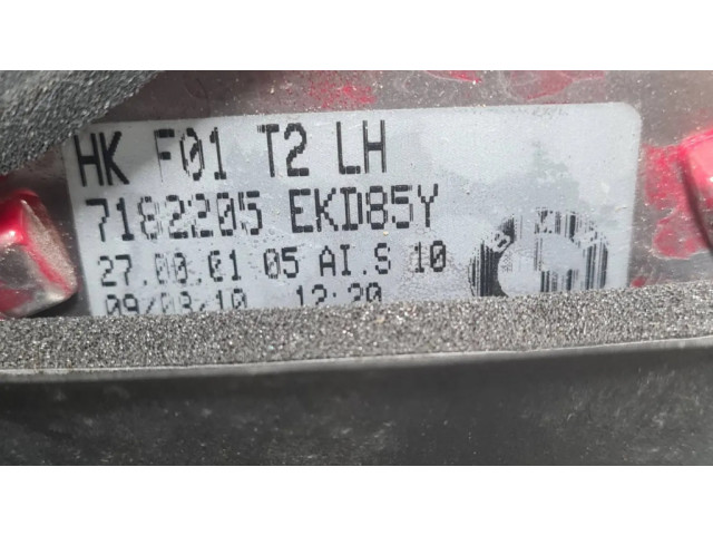 Задний фонарь левый сзади 7182205 BMW 7 F01 F02 F03 F04 2008-2016 года