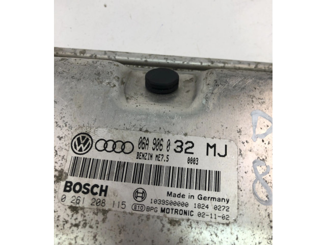 Řídící jednotka 06A906032MJ, 0261208115 Audi TT Mk1 2004