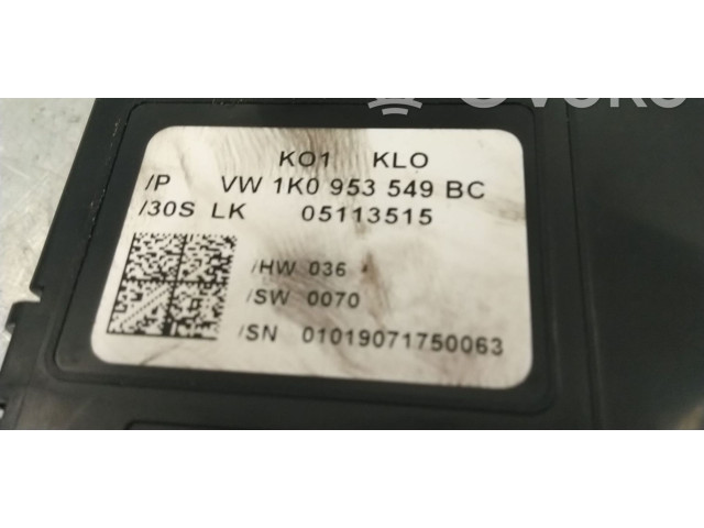 Другие блоки управления / модули Skoda Octavia Mk2 (1Z) 2004 - 2013 года 1K0953549BC, 1K0953549AE