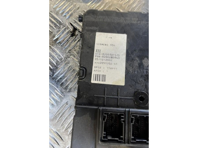 Pojistková skříňka Řídící jednotka BSM 8200305575   Renault Megane II 2003