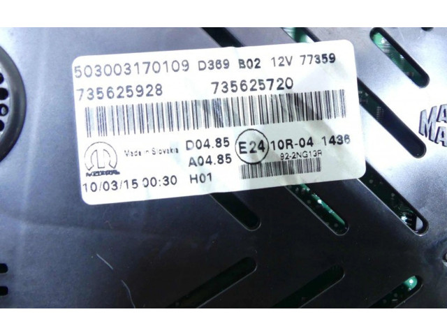 Панель приборов 735625928, IMPRK1287389   Jeep Renegade       