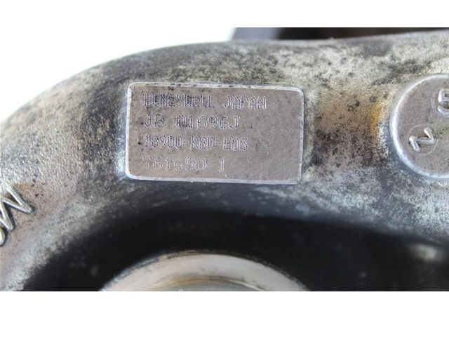  Турбина Honda Accord  7616501   для двигателя N22A1      