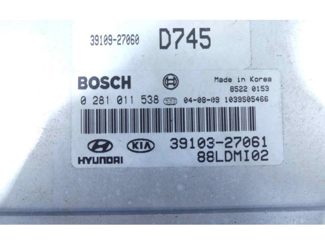 Řídící jednotka 0281011538, IMPRK1304684 KIA Cerato 2004